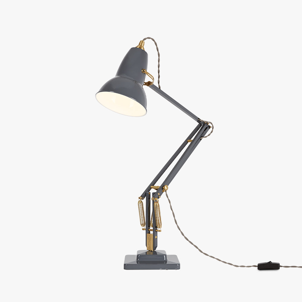 Original 1227 Brass Desk Lamp by Anglepoise #Elephant Grey