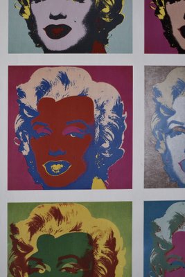 Original Andy Warhol Marilyn Monroe Exhibition Poster by Ros Nagy-Roden, Museum Ludwig Köln, 1989-1990-ZAA-1766080