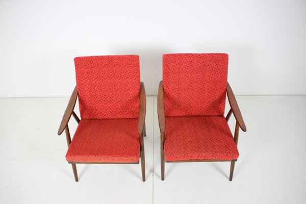 Original Armchairs from TON, 1960s, Set of 2-TZ-938749