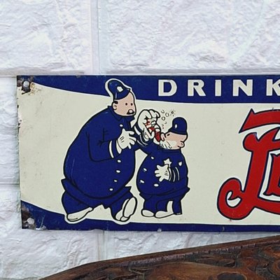 Original Pepsi Cola Tin Sign, 1940-FRB-1777774