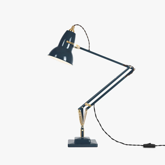Original 1227 Brass Desk Lamp by Anglepoise #Ink Blue