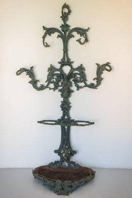 Ornate Victorian-Style Coat Rack in Cast Iron-AOI-1106835