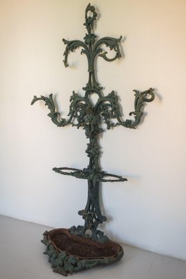 Ornate Victorian-Style Coat Rack in Cast Iron-AOI-1106835