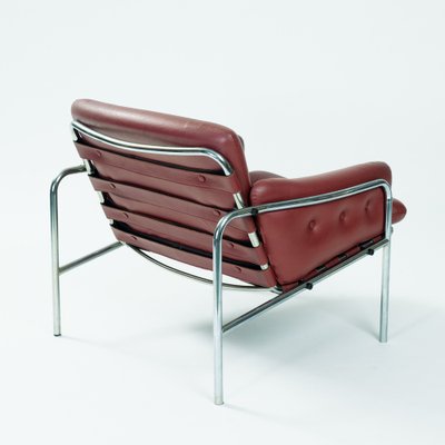 Osaka Lounge Chair in Leather by Martin Visser for 't Spectrum, 1964-NQU-1784151