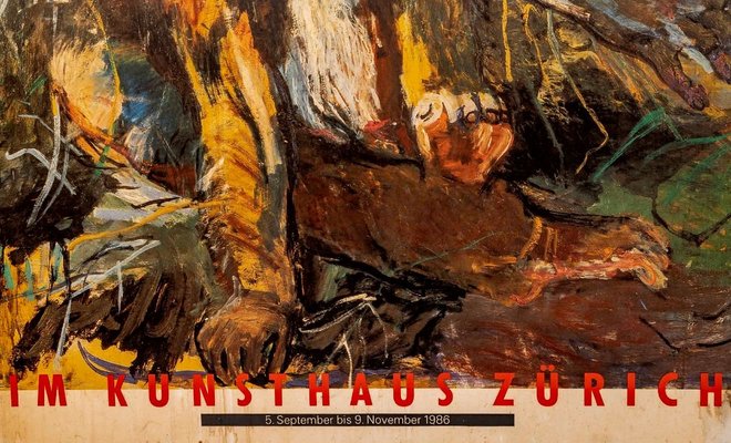 Oscar Kokoschka, Exposition au Kunsthaus, Zurich, 1986, Poster-UQL-1724114