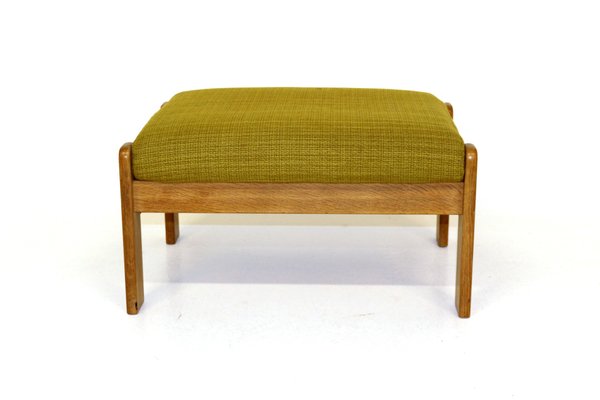 Ottoman in Oak, Sweden, 1960s-GEK-919515