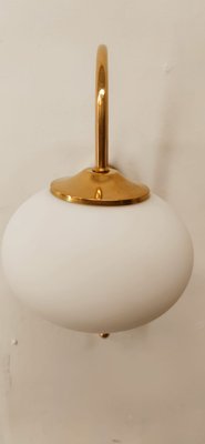 Ottone Wall Lamp with Oval White Glass-QLH-1315052