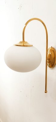 Ottone Wall Lamp with Oval White Glass-QLH-1315052