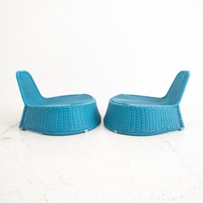 Outdoor Armchairs in Synthetic Wicker from Ikea, 2007, Set of 2-UPW-1736309