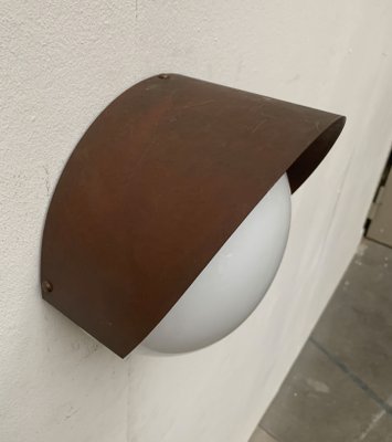 Outdoor Glass and Copper Wall Lamp from Boom-UAH-1098587