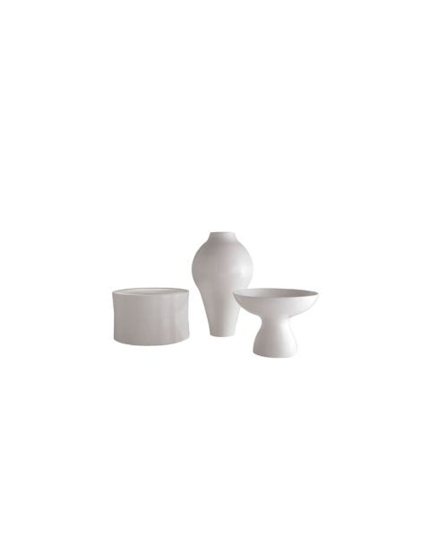 White Collection Vases by B&B Italia