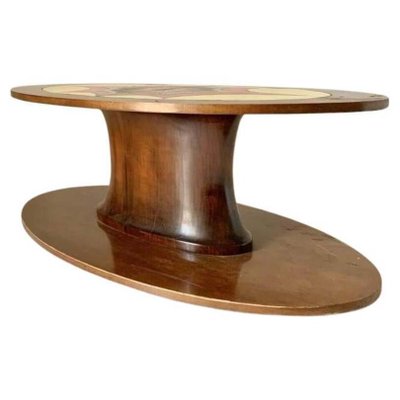 Oval Coffee Table, 1960s-TOI-1703192