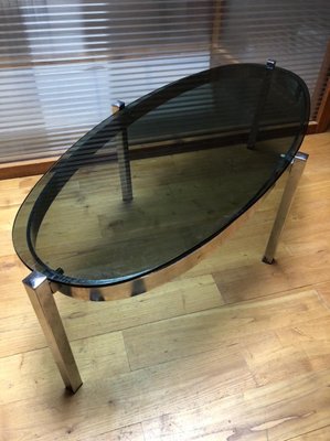 Oval Coffee Table, 1970s-SDV-666228