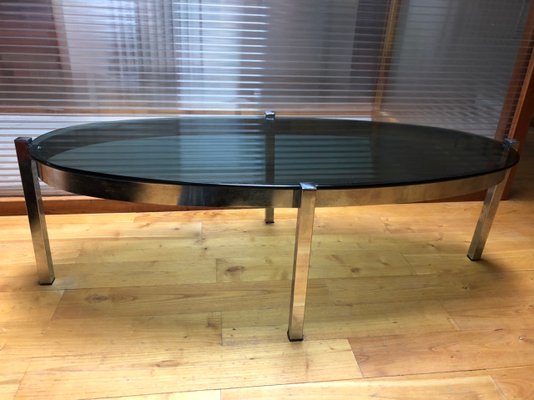 Oval Coffee Table, 1970s-SDV-666228