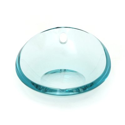 Oval Crystal Ashtray, 1960s-EZ-1075447