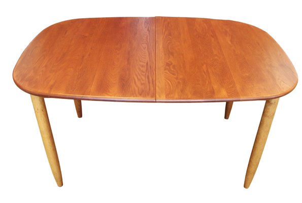 Oval Dining Table in Cherrywood from Haslev Møbelsnedkeri, 2015-BPJ-1417613