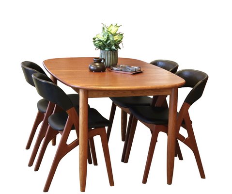 Oval Dining Table in Cherrywood from Haslev Møbelsnedkeri, 2015-BPJ-1417613