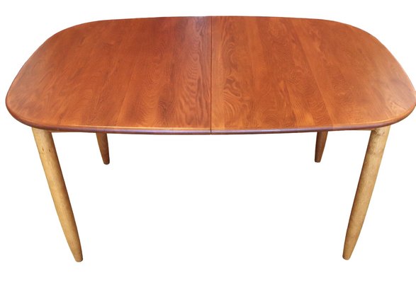 Oval Dining Table in Cherrywood from Haslev Møbelsnedkeri, 2015-BPJ-1417613