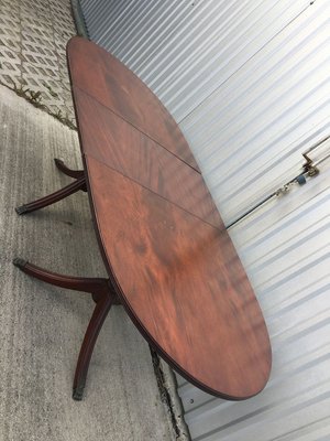 Oval Extendable Table, 1970s-WQQ-913690