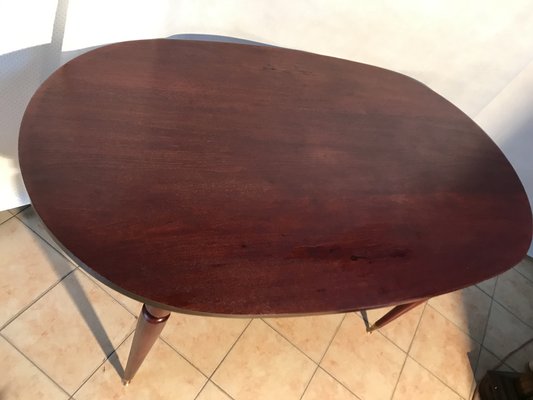 Oval Extendable Table, 1970s-WQQ-1757158