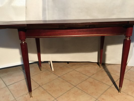 Oval Extendable Table, 1970s-WQQ-1757158