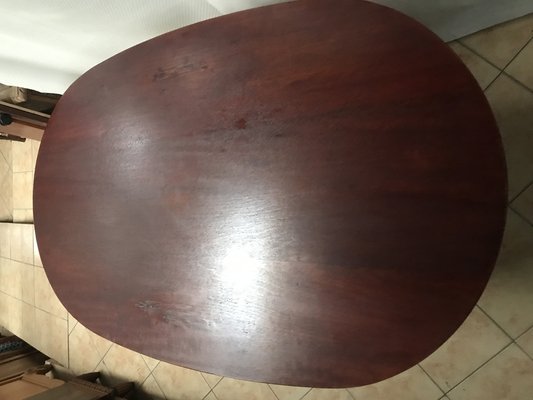 Oval Extendable Table, 1970s-WQQ-1757158