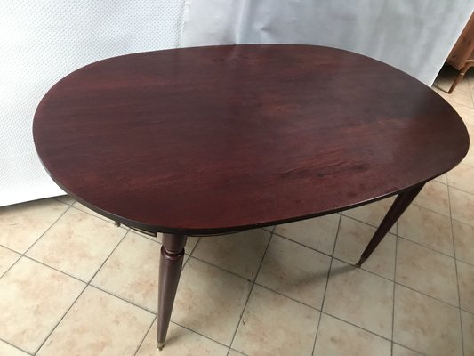 Oval Extendable Table, 1970s-WQQ-1757158