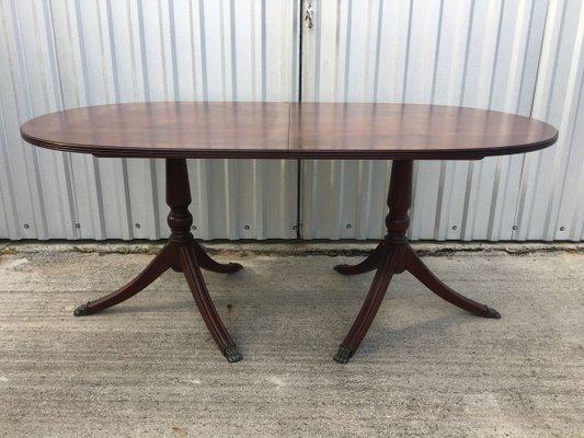 Oval Extendable Table, 1970s-WQQ-913690