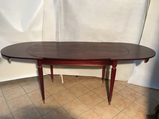 Oval Extendable Table, 1970s-WQQ-1757158