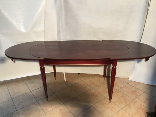 Oval Extendable Table, 1970s-WQQ-1757158