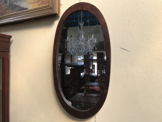 Oval Mirror, 1950s-WQQ-1259546