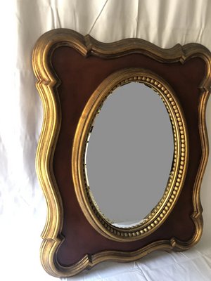 Oval Shaped Mirror, 1950s-DUA-2021690