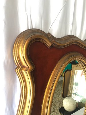 Oval Shaped Mirror, 1950s-DUA-2021690