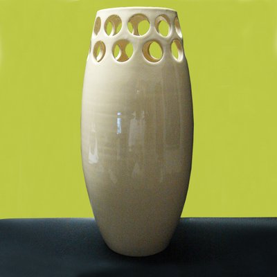 Oval Vase Sculpture with Thon Holes by Thon Bassano, 1974-TIT-682615