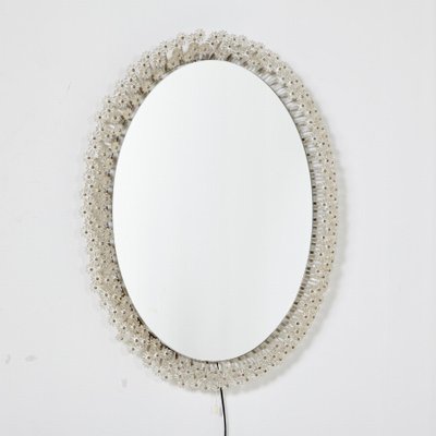 Oval Wall Mirror, 1950s-CI-878523