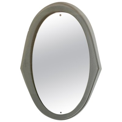 Oval Wall Mirror from Cristal Arte, Italy, 1960s-LYQ-1171480