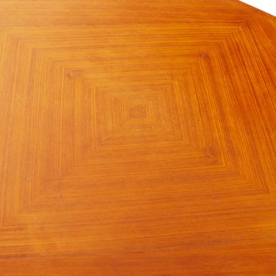 Oval Wooden Dining Table by Ico & Luisa Parisi for Brothers Rizzi, 1960s-JQO-1219528