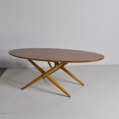 Ovalette Coffee Table by Ilmari Tapiovaara for Artek, 1950s-JQO-1016621