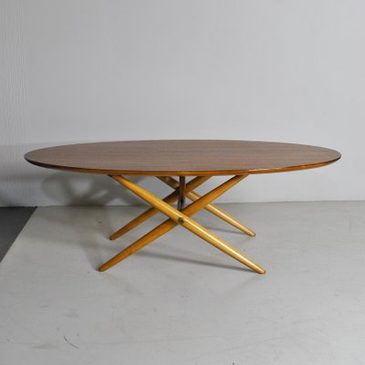 Ovalette Coffee Table by Ilmari Tapiovaara for Artek, 1950s-JQO-1016621