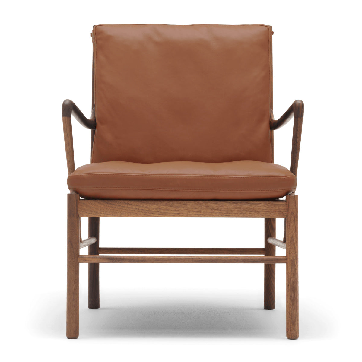 OW149 | Colonial Chair by Carl Hansen & Søn #Walnut/Oiled/Leather | Thor | 307