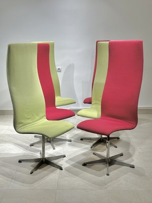 Oxford Chairs of Arne Jacobsen, Set of 6-DLN-996497