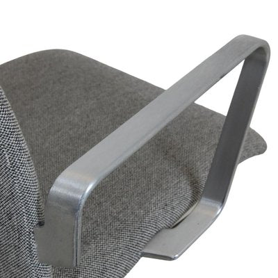 Oxford Office Chair in Grey Hallingdal Fabric by Arne Jacobsen, 2000s-MTD-1746781