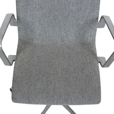 Oxford Office Chair in Grey Hallingdal Fabric by Arne Jacobsen, 2000s-MTD-1746781