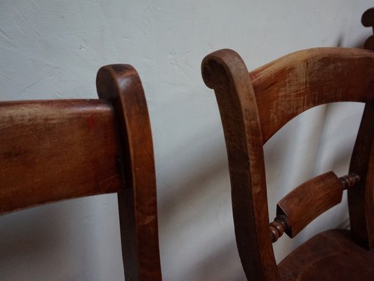 Oxford Windsor Bow Bar Back Chairs, 1850s, Set of 5-EA-1777182