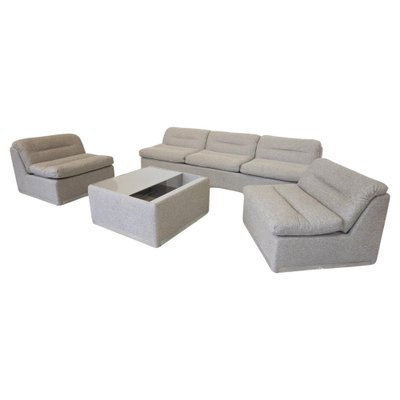 P10 Proposals Modular Sofa by Giovanni Offredi for Saporiti, 1970s, Set of 4-FGA-1770721