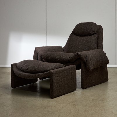 P60 Lounge Chair and Ottoman, 1962, Set of 2-UVT-2026507