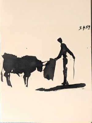 Pablo Picasso, Matador & Bull, Original Lithograph, 1961-NRC-2038171