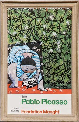 Pablo Picasso, Sale Pablo Picasso Poster, 1981, Lithograph-NRC-1727772