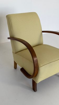 Padded Armrest Chair by Jindřich Halabala, 1950-RUC-1424577