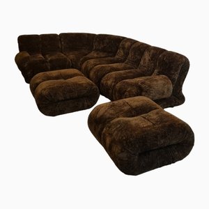 Pagru Modular Sofa by Claudio Vagnoni for 1p Chemical Industry for the 1969 furniture, Set of 6-DXK-1720442